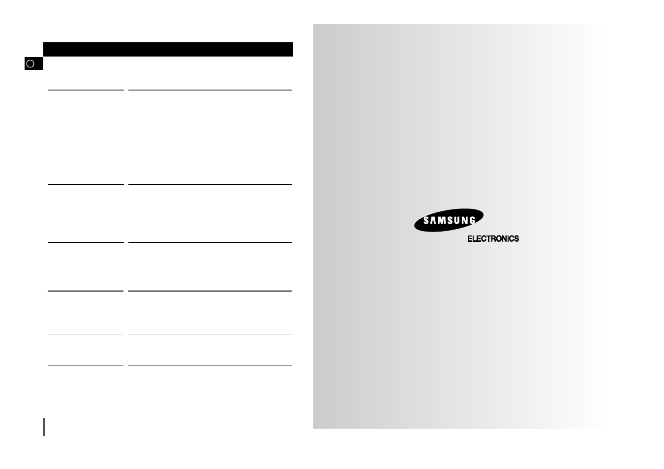 Technical specifications | Samsung MM-J5S User Manual | Page 12 / 12