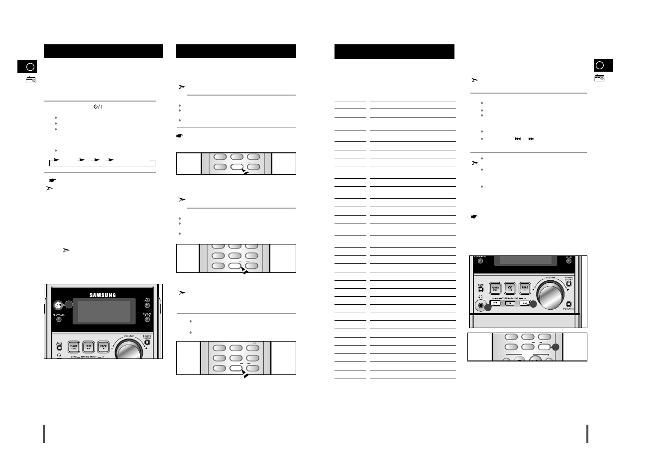 About rds broadcasting, About rds display function, About rds display function 1 2 3 | Samsung MM-J5S User Manual | Page 8 / 12