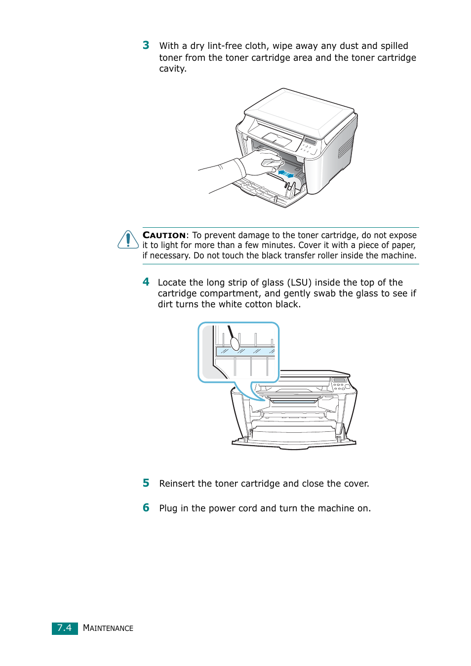 Samsung Laser MFP SCX-4100 User Manual | Page 125 / 169