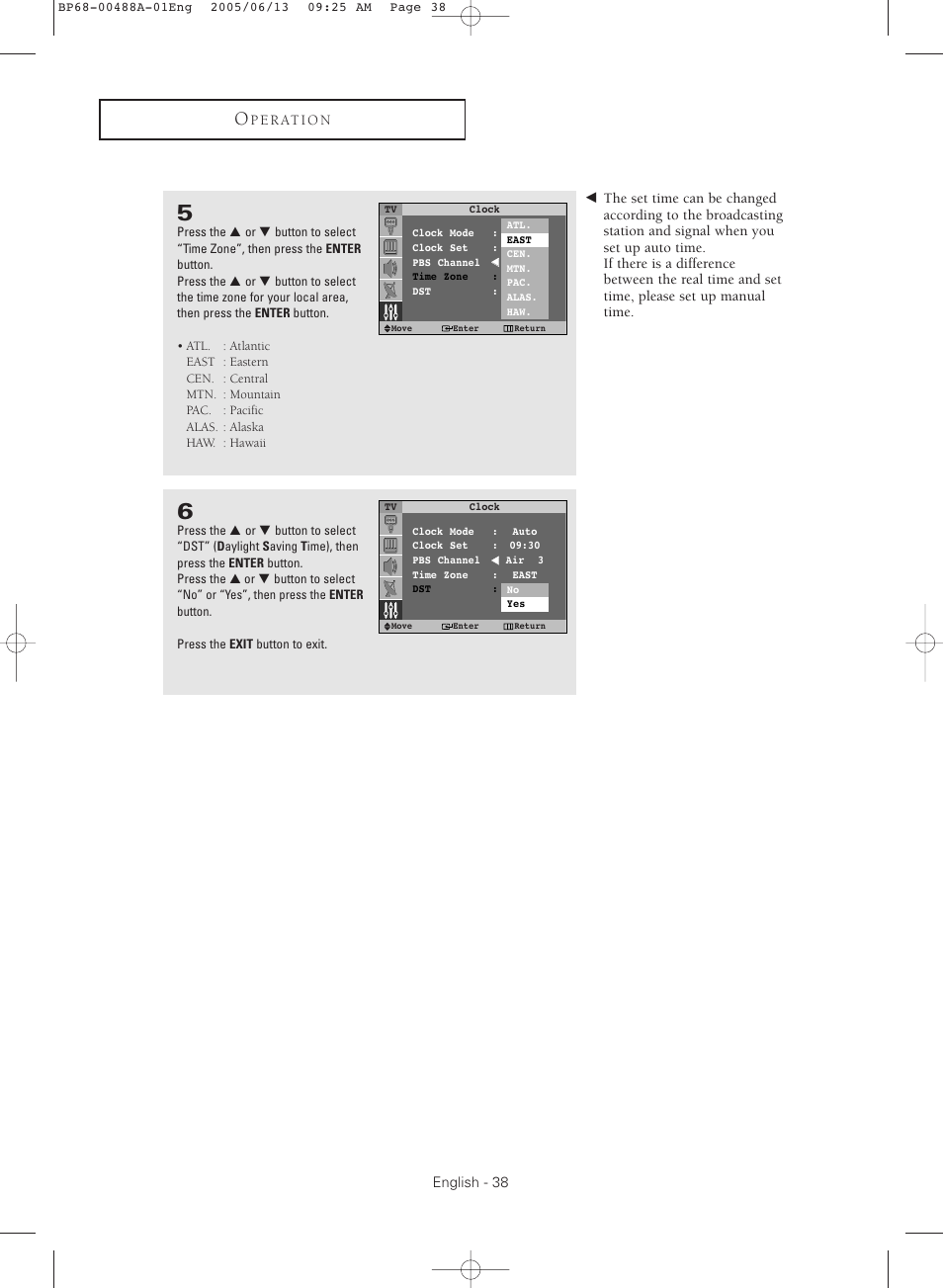 Samsung HC-P5241W User Manual | Page 38 / 64