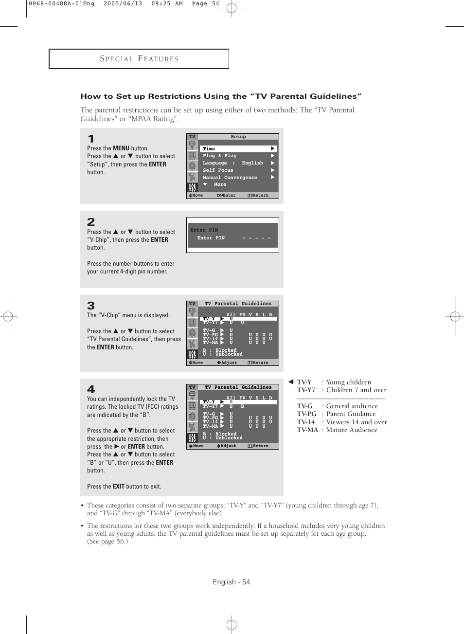 Samsung HC-P5241W User Manual | Page 54 / 64