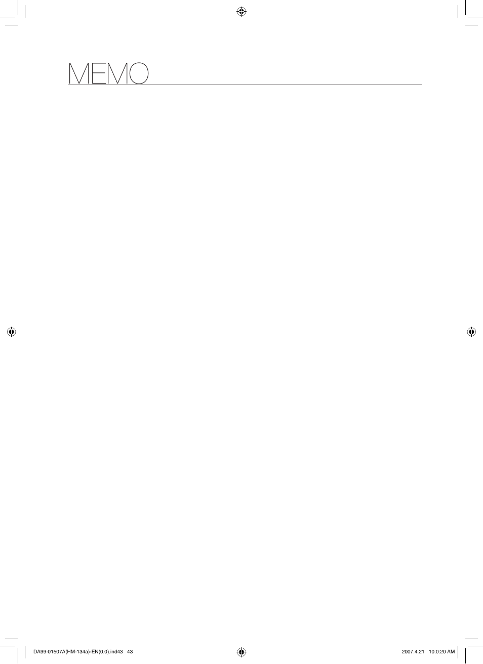 Samsung SRS610HDSS User Manual | Page 43 / 44