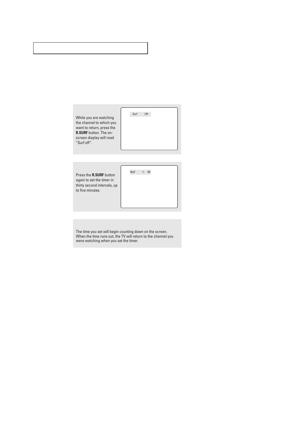 Using the surf feature | Samsung CL17M2MQ User Manual | Page 32 / 40