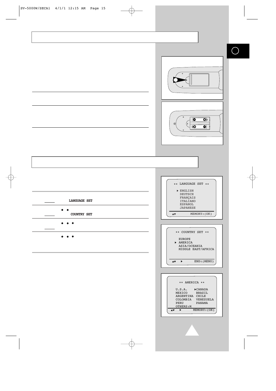 Samsung SV-5000 User Manual | Page 19 / 56