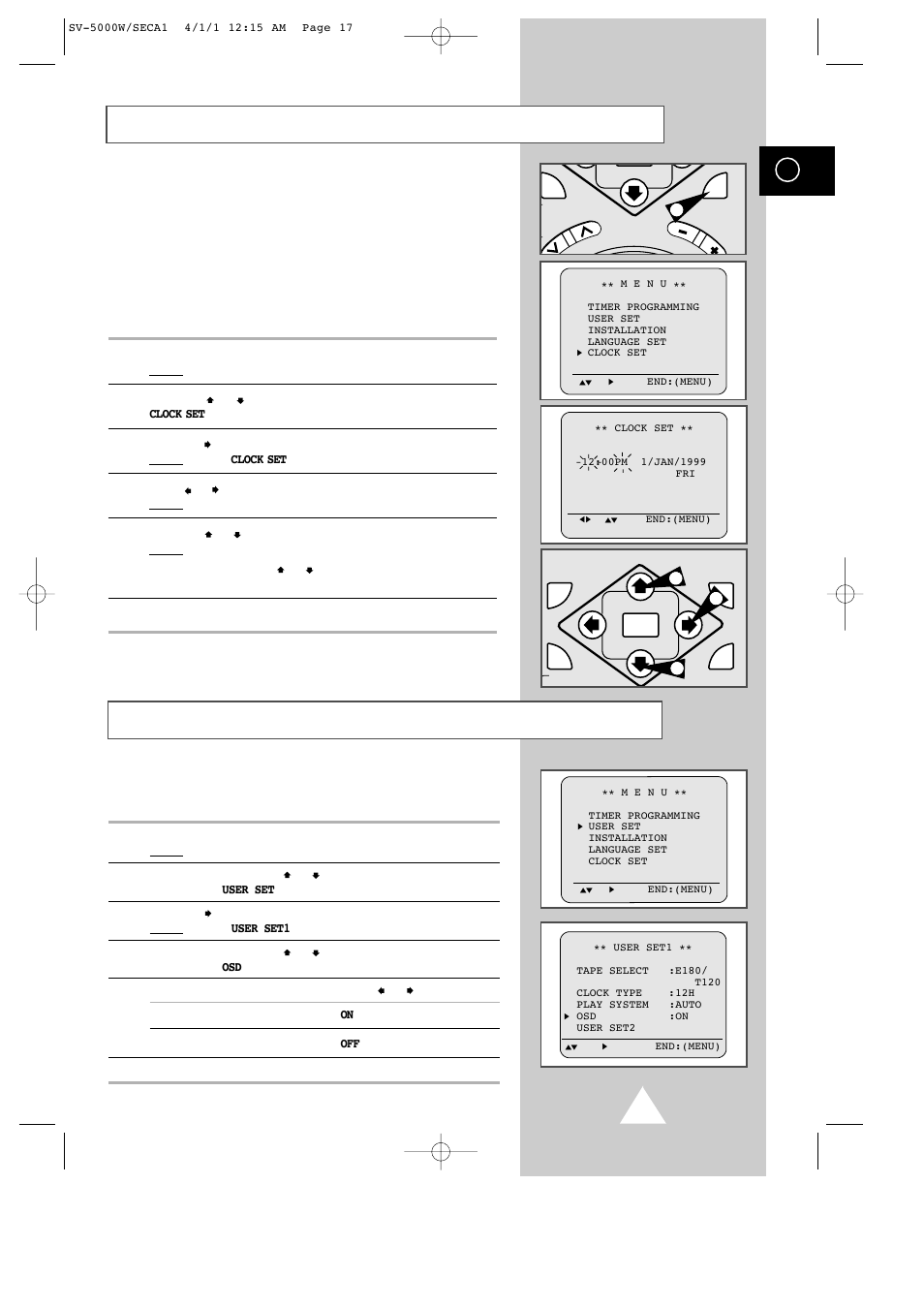 Samsung SV-5000 User Manual | Page 21 / 56