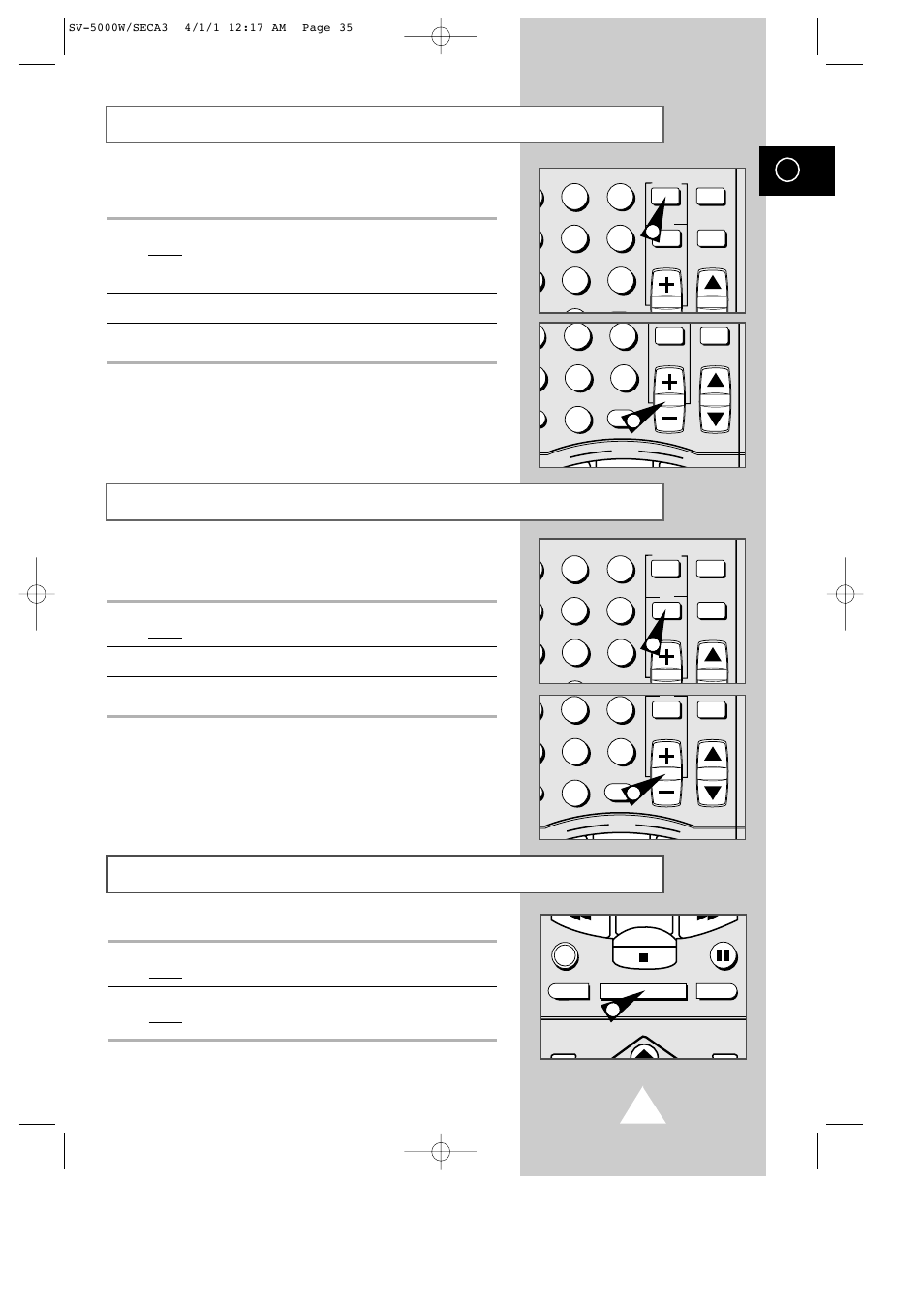 Strobe, Monitor | Samsung SV-5000 User Manual | Page 39 / 56