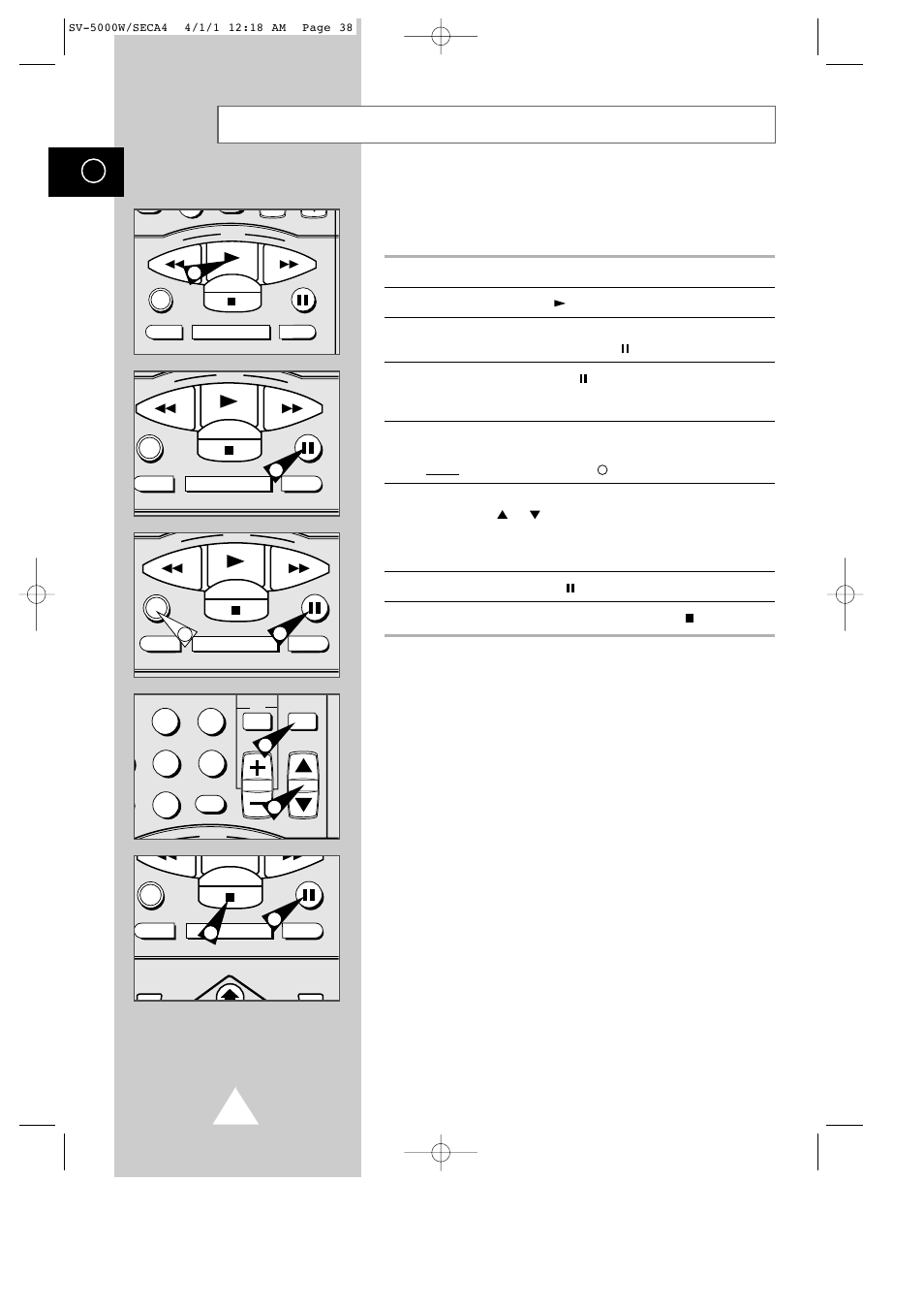 Using the assemble edit function | Samsung SV-5000 User Manual | Page 42 / 56