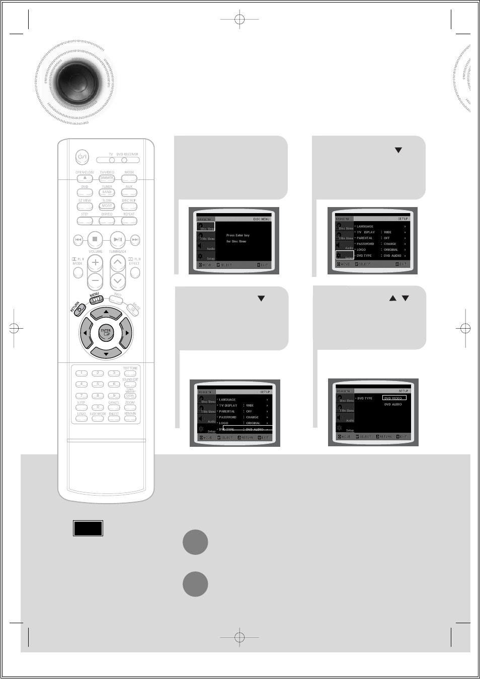 Dvd playback mode | Samsung HT-DS610 User Manual | Page 54 / 78