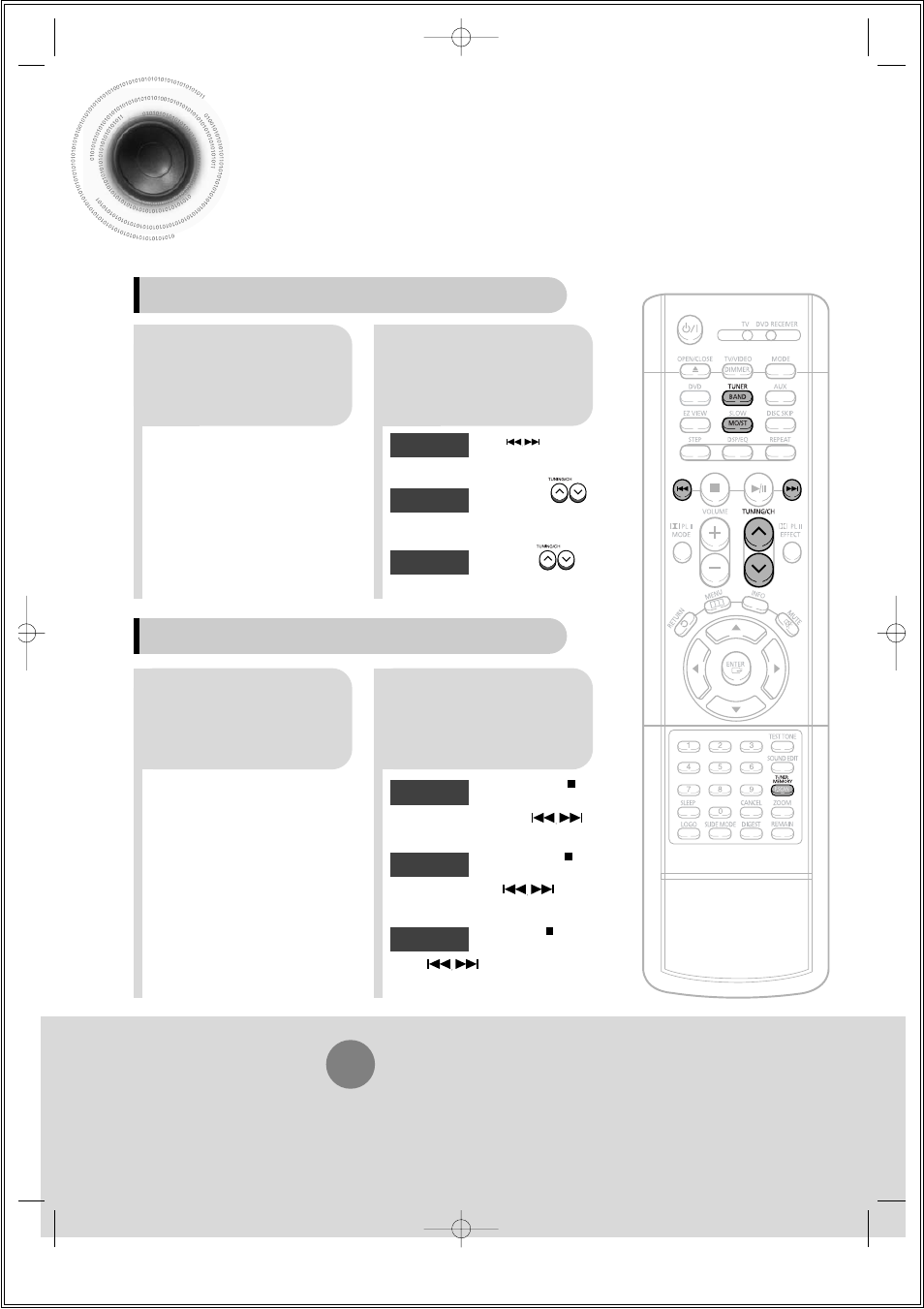 Radio operation, Listening to radio, 65 listening to radio | Samsung HT-DS610 User Manual | Page 66 / 78