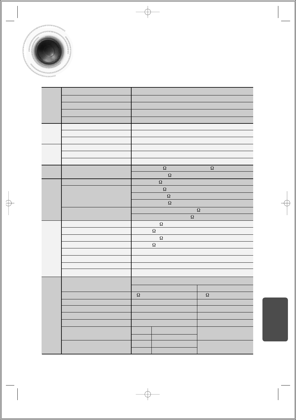 Specifications, 74 specifications, Miscellaneous | Samsung HT-DS610 User Manual | Page 75 / 78