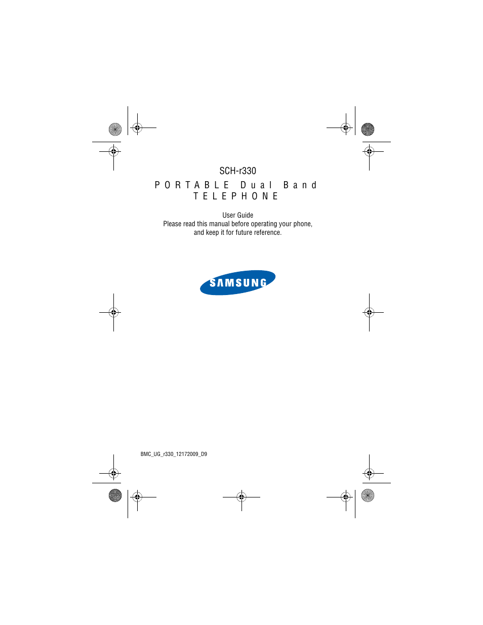 Samsung 12172009 User Manual | 117 pages