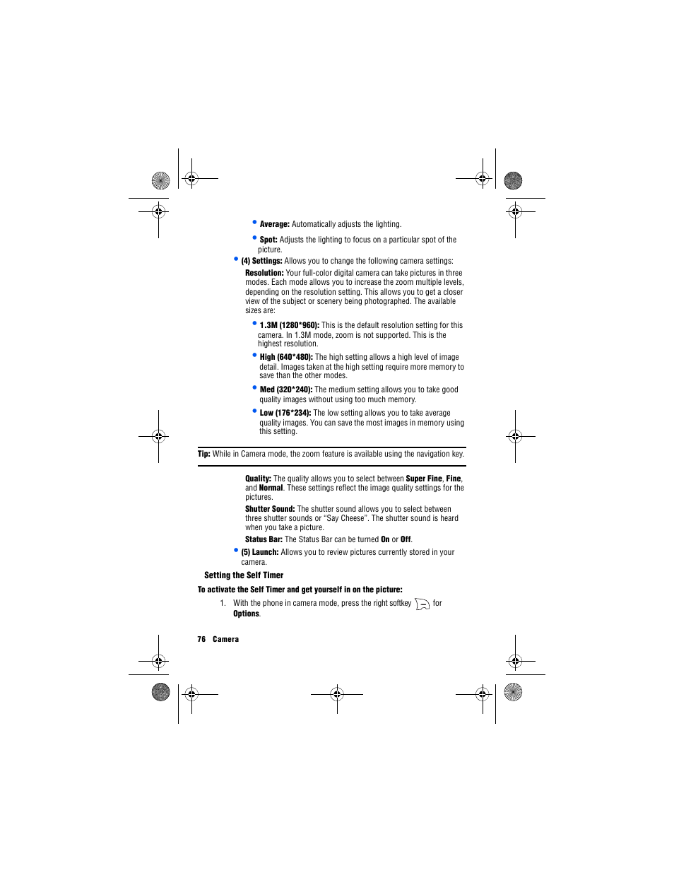 Setting the self timer | Samsung 12172009 User Manual | Page 83 / 117