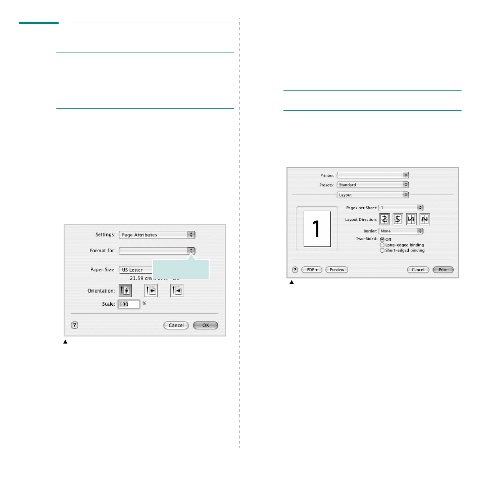 Printing, Printing a document, Changing printer settings | Printing a document changing printer settings | Samsung CLP-310W User Manual | Page 103 / 107