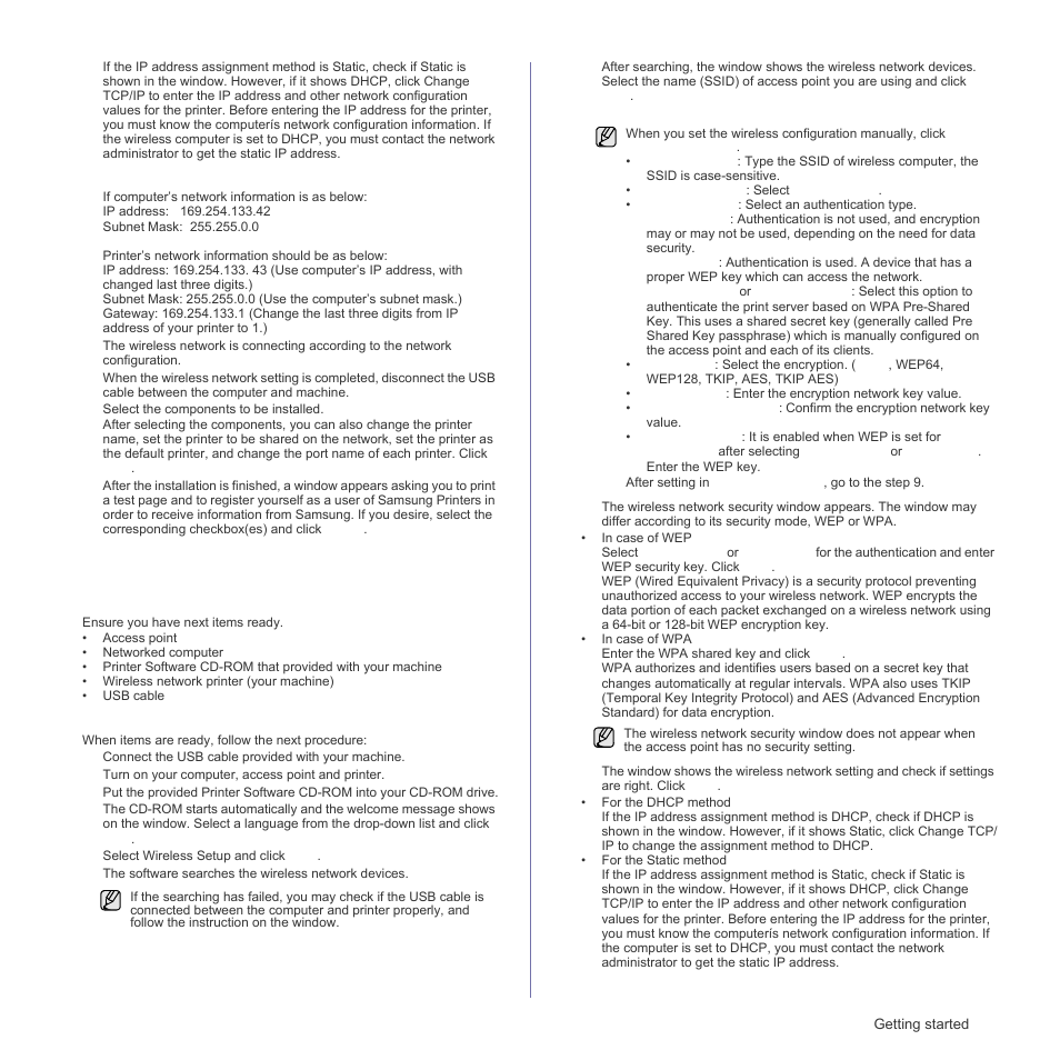 Samsung CLP-310W User Manual | Page 25 / 107