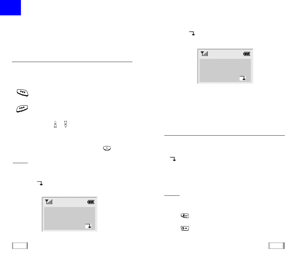 Using the menus, Using the soft keys, Using the index system | Samsung SP-R6100 User Manual | Page 15 / 34