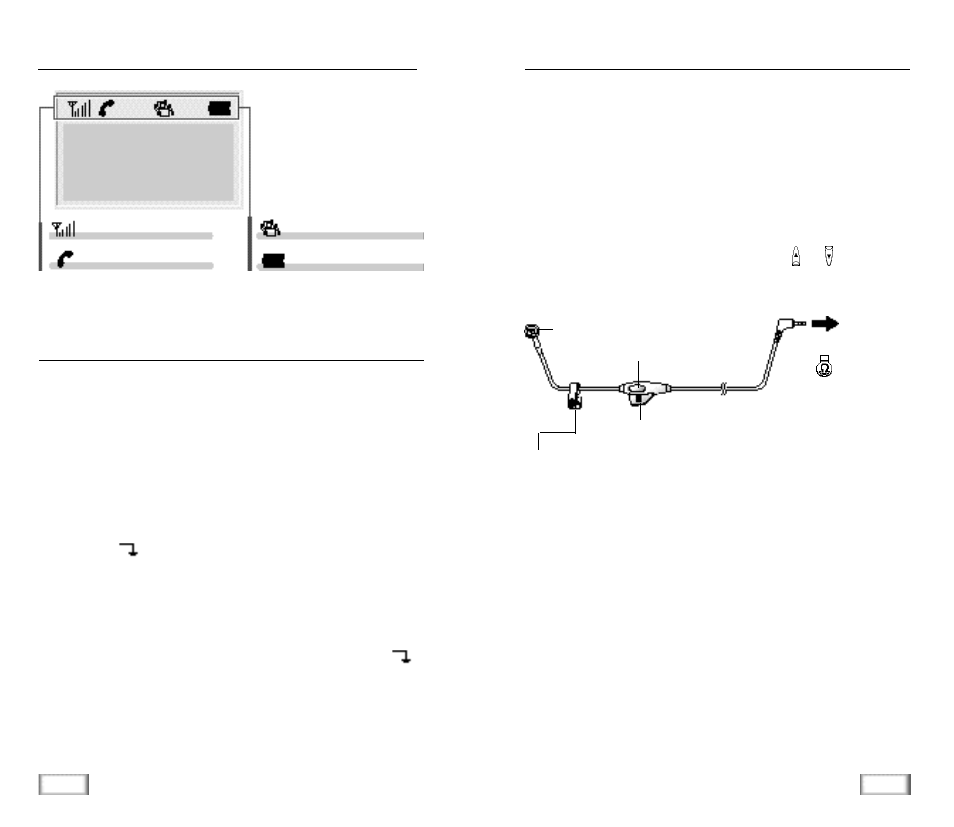 Choosing dial mode, Using headset lcd window icon descriptions | Samsung SP-R6100 User Manual | Page 9 / 34