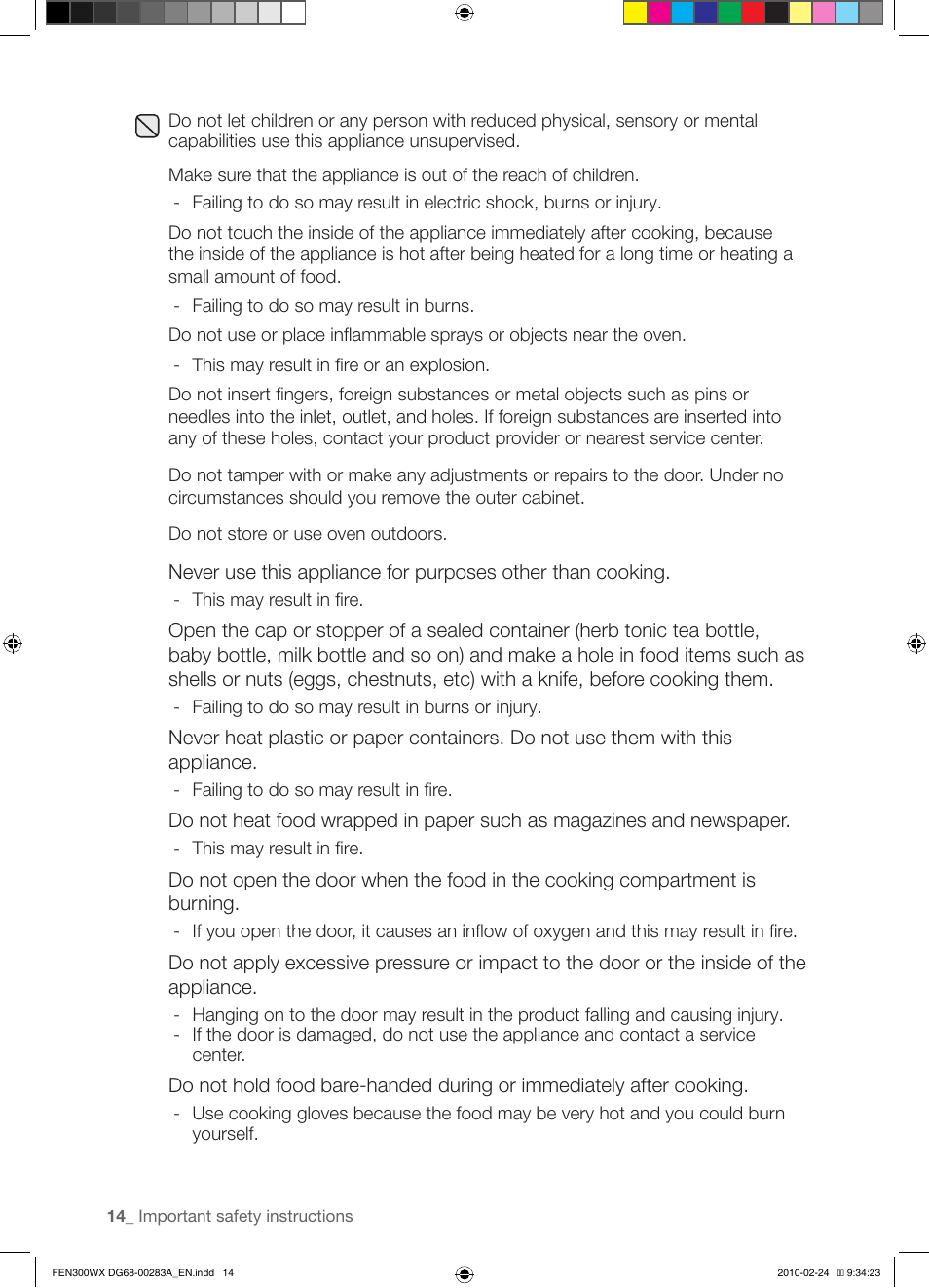 Samsung FE-N300** User Manual | Page 14 / 72
