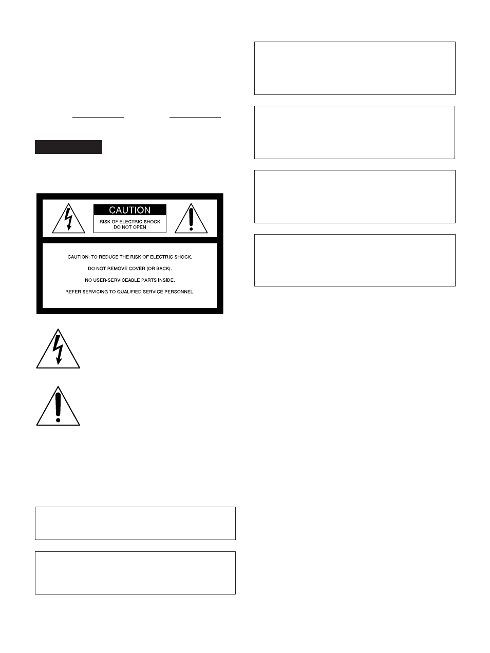 Warning, Owner’s record | Samsung DSR-1/1P User Manual | Page 2 / 84