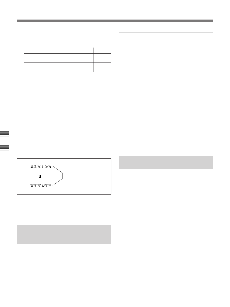 Setting the time code value | Samsung DSR-1/1P User Manual | Page 52 / 84