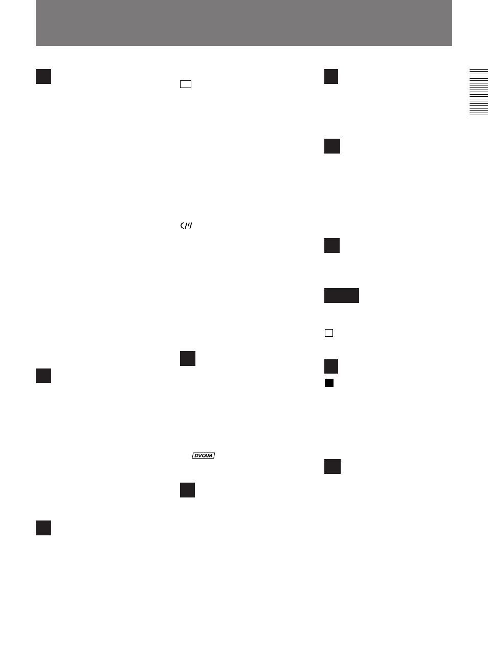 Index, I, j, k | Samsung DSR-1/1P User Manual | Page 81 / 84