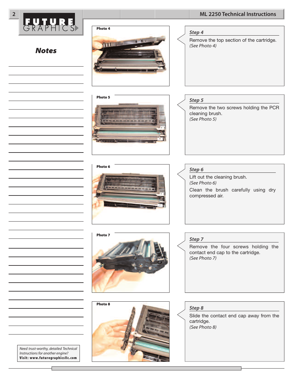 Samsung ML 2250  TI User Manual | Page 2 / 7
