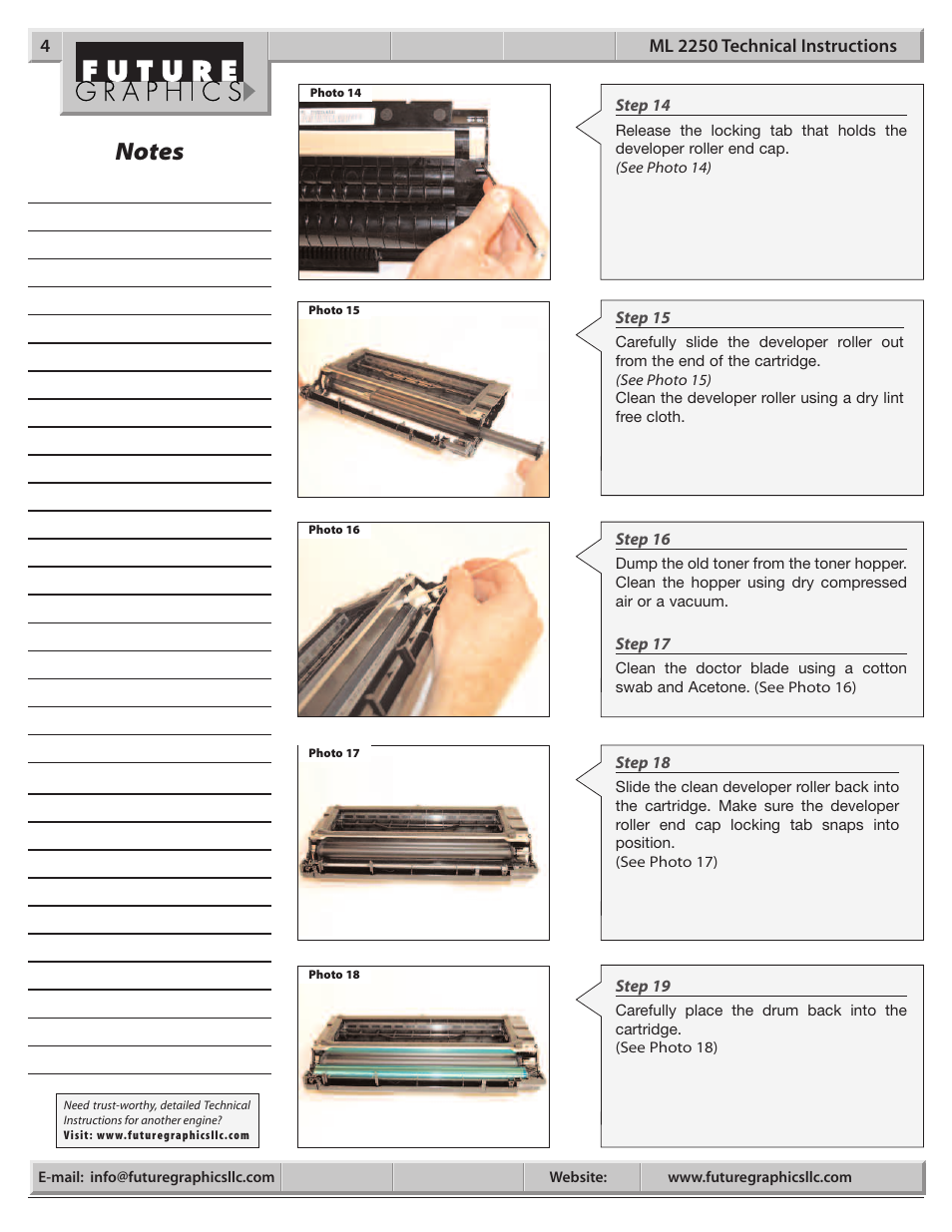 Samsung ML 2250  TI User Manual | Page 4 / 7