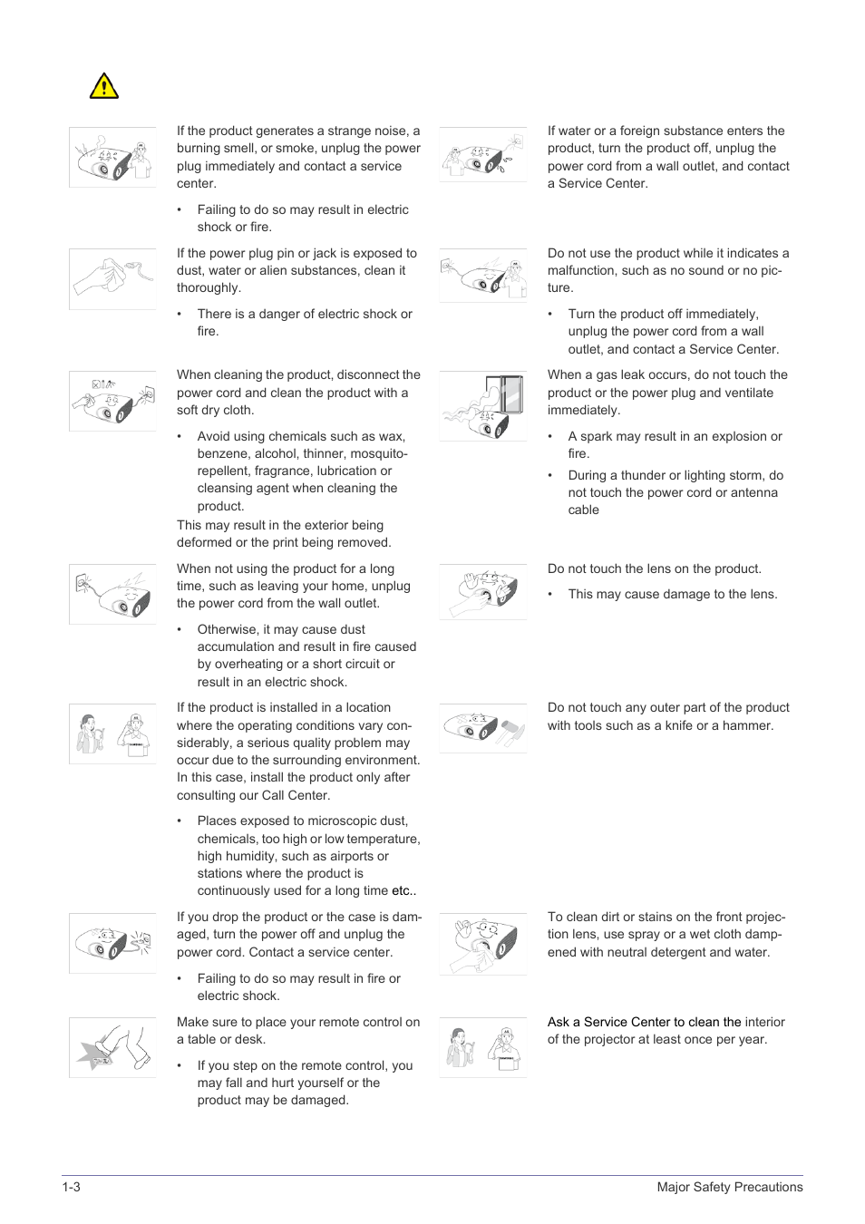 Samsung SP-P410M User Manual | Page 8 / 54