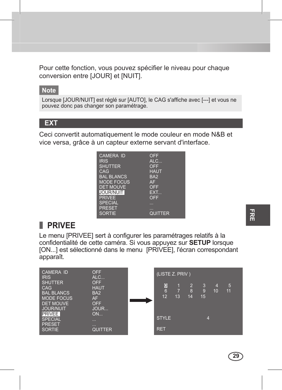 Privee | Samsung C4235(P) User Manual | Page 109 / 240