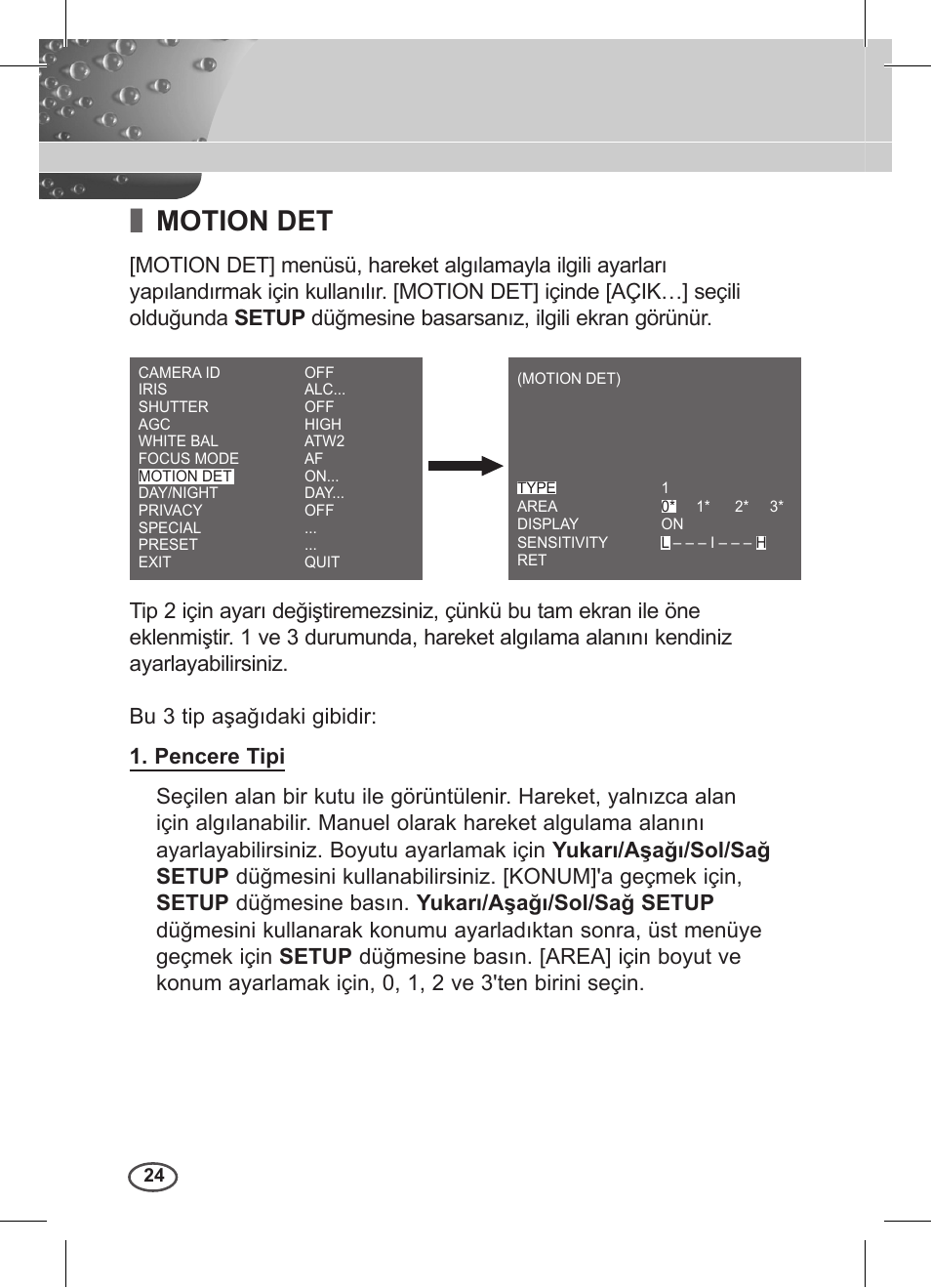 Motion det | Samsung C4235(P) User Manual | Page 224 / 240