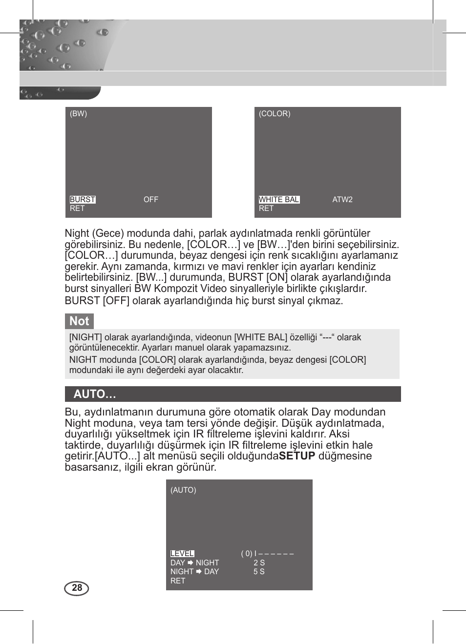 Auto | Samsung C4235(P) User Manual | Page 228 / 240