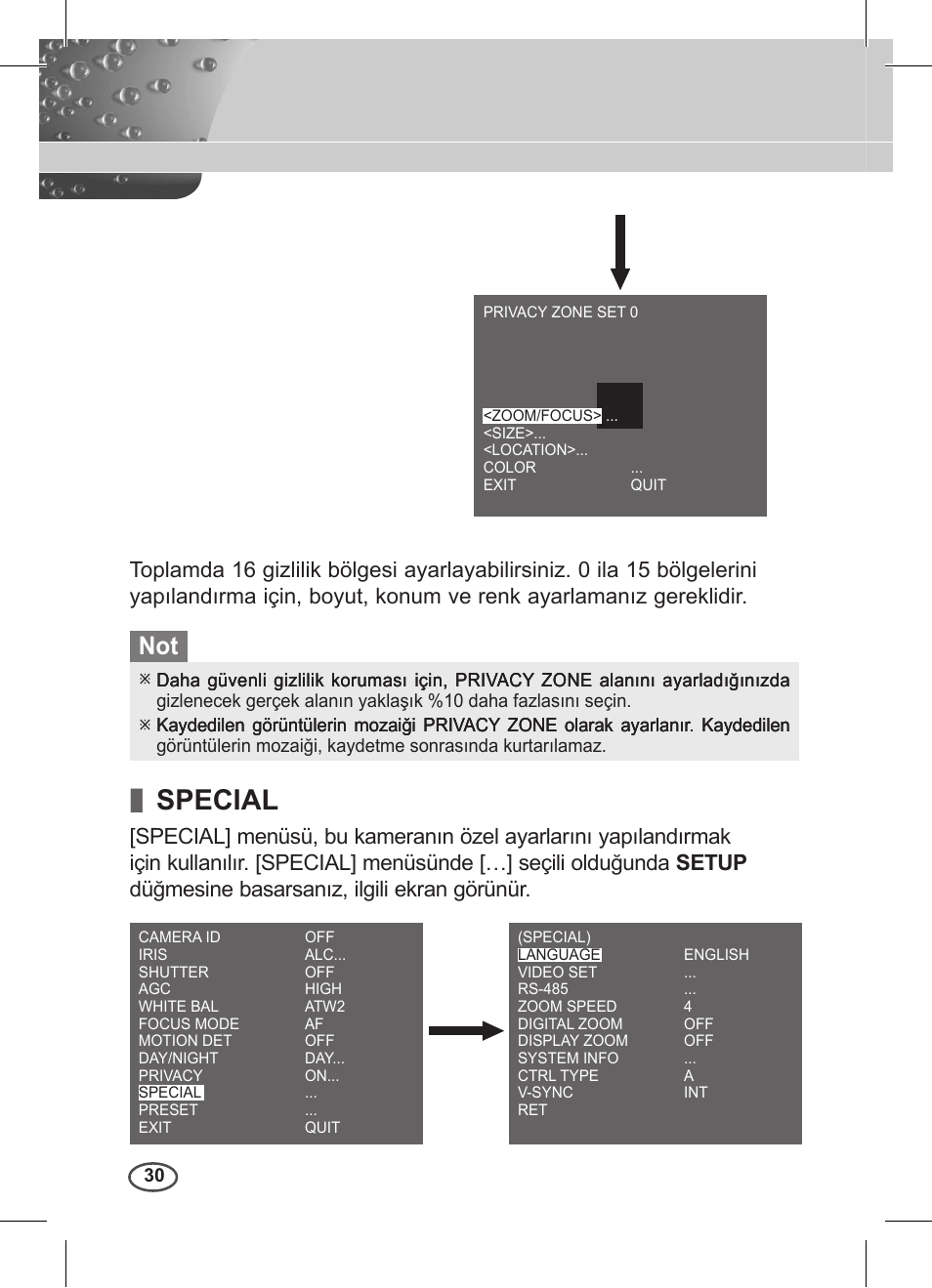 Special | Samsung C4235(P) User Manual | Page 230 / 240