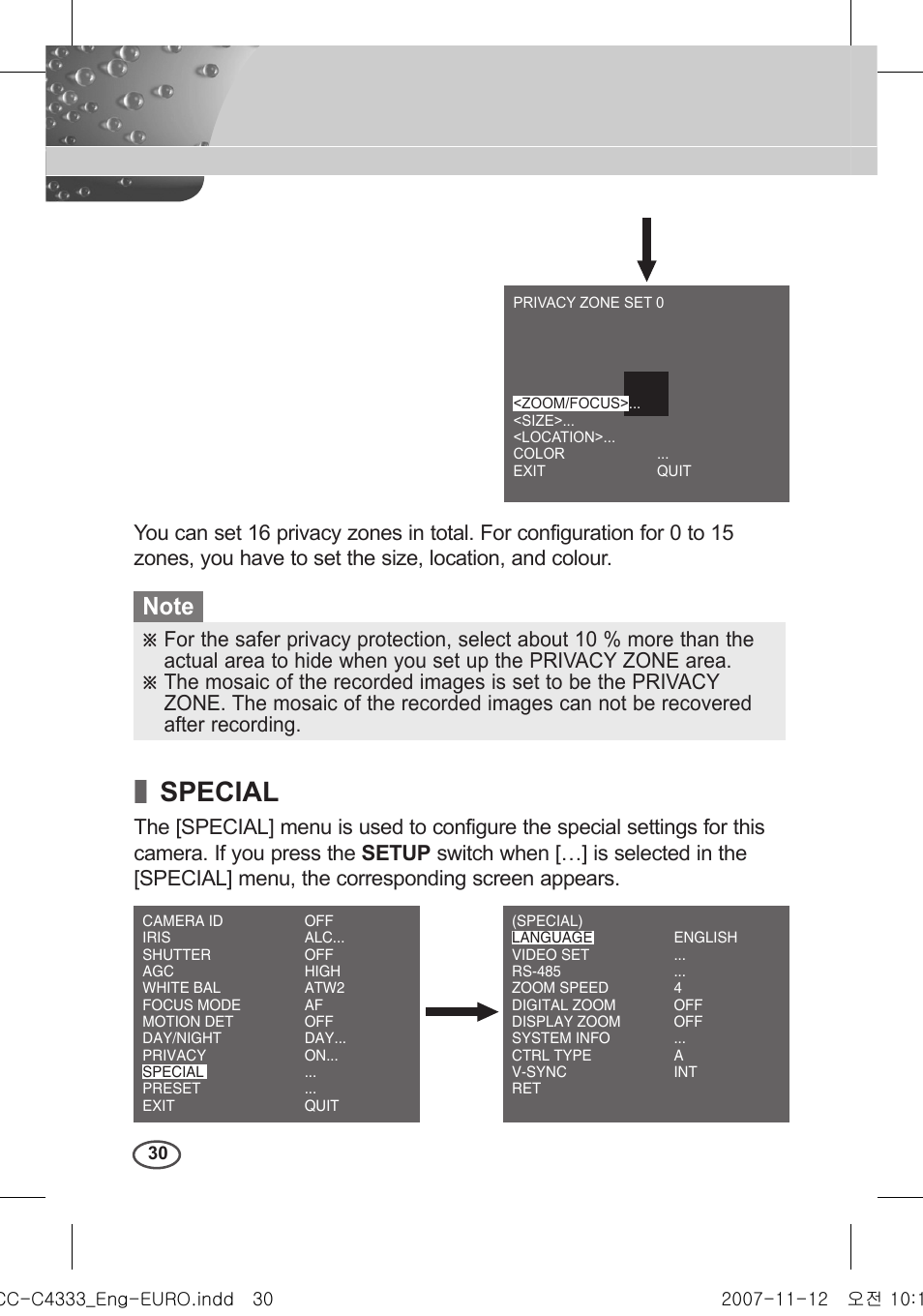 Special | Samsung C4235(P) User Manual | Page 30 / 240