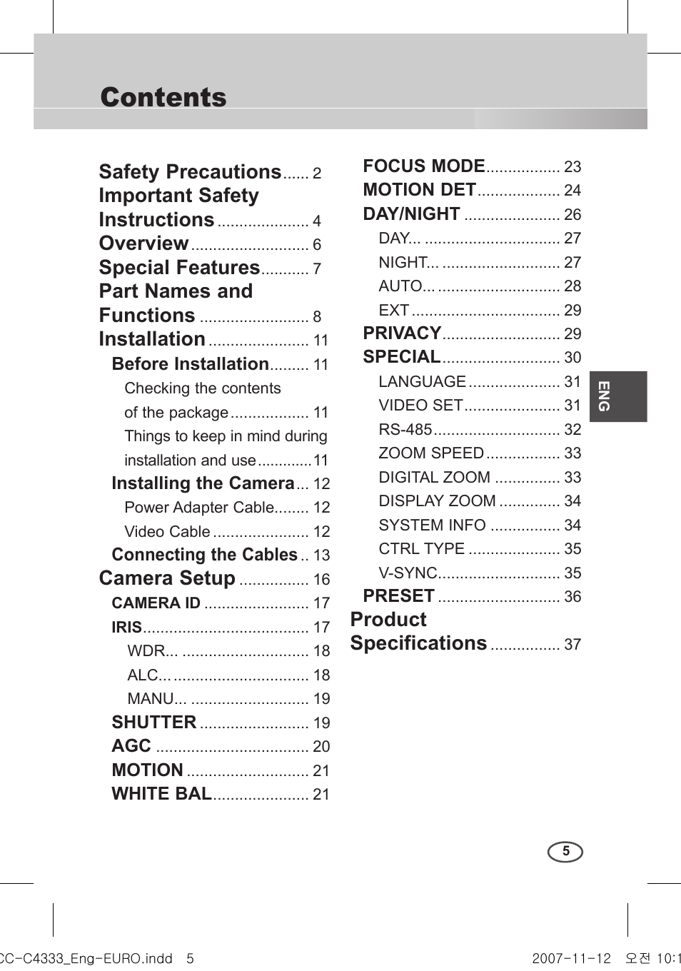 Samsung C4235(P) User Manual | Page 5 / 240