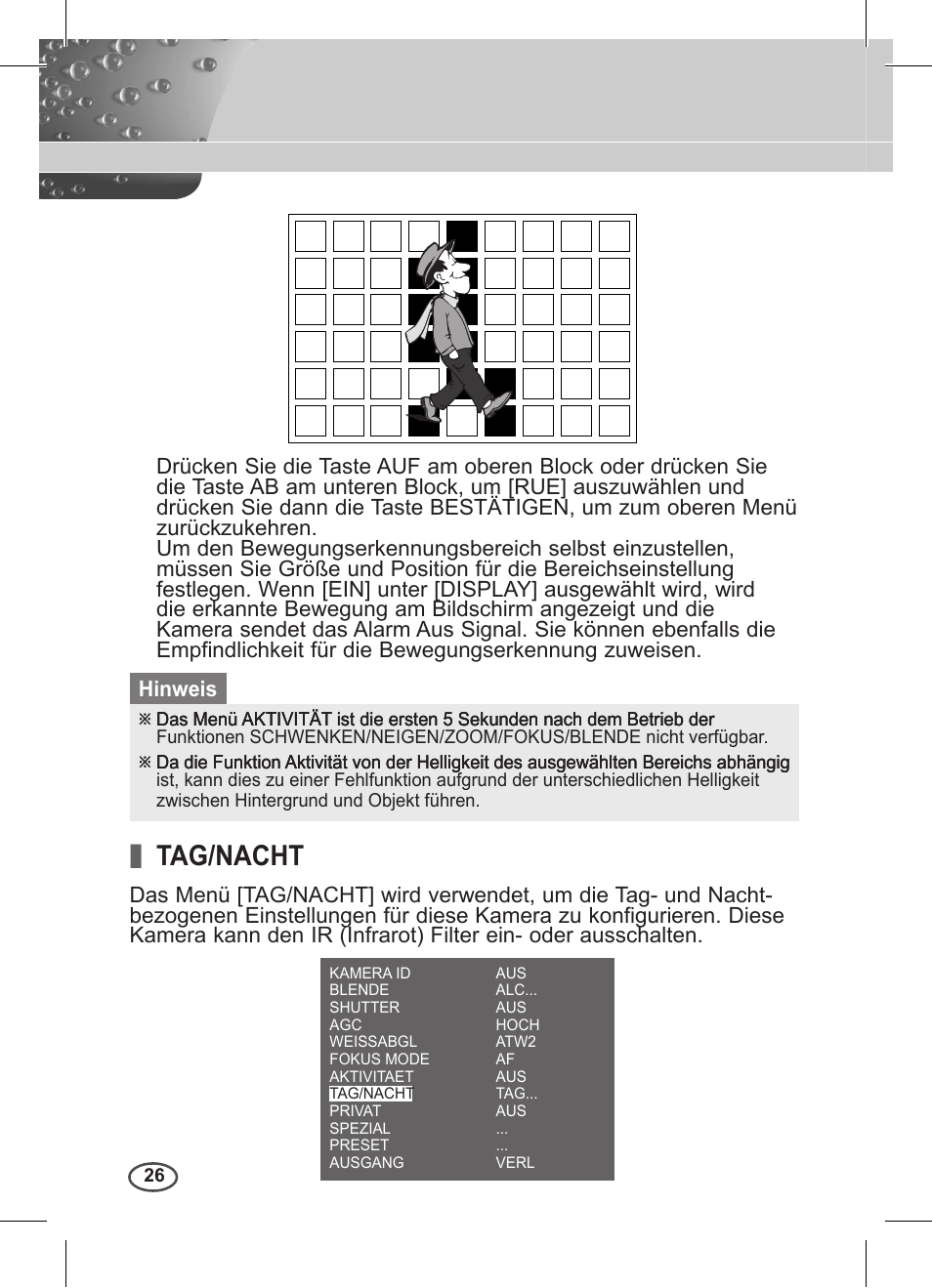 Tag/nacht | Samsung C4235(P) User Manual | Page 66 / 240