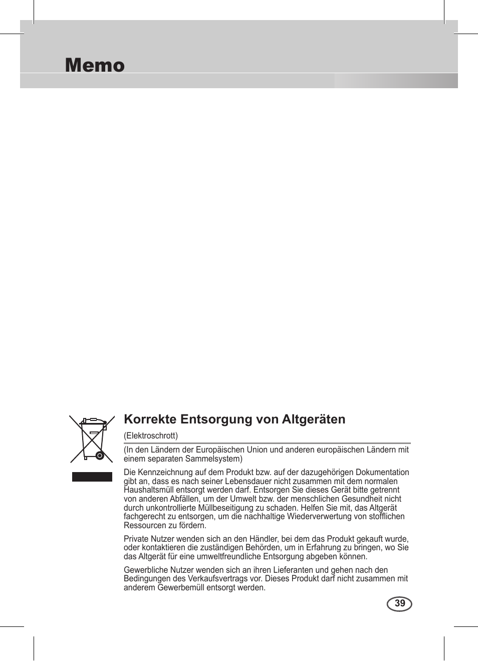 Korrekte entsorgung von altgeräten | Samsung C4235(P) User Manual | Page 79 / 240