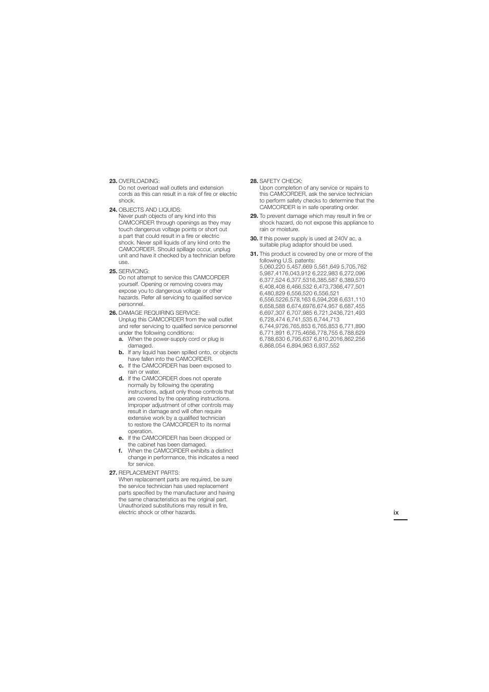 Samsung HMX-H204SN User Manual | Page 9 / 145