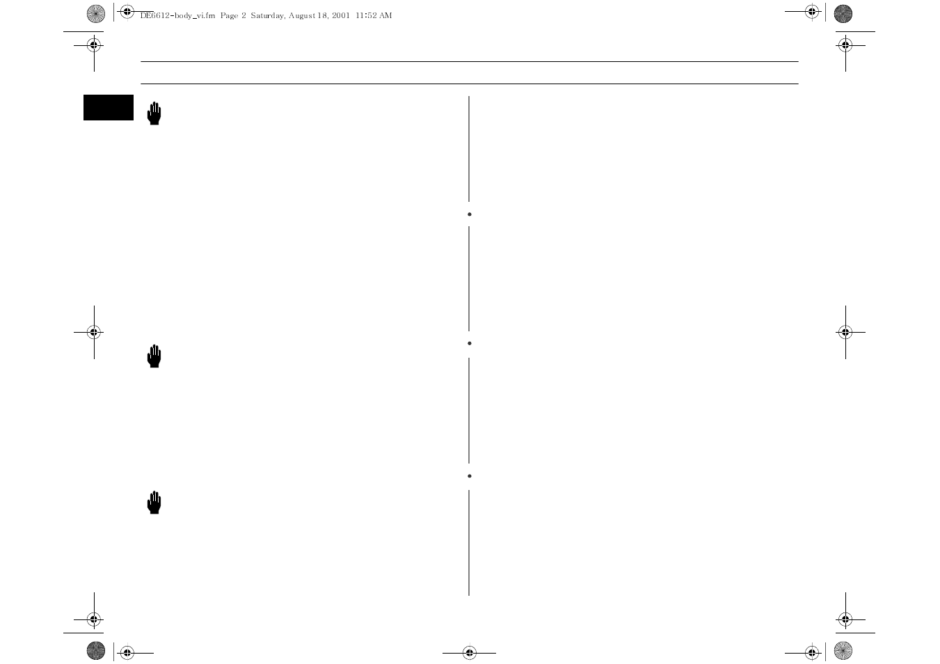 Warning, Safety, Important safety instructions | Samsung DE6612 User Manual | Page 2 / 12