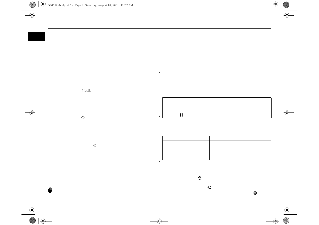 Warning, Operation, Setting cooking times | Power levels, Using the cancel ( ) button | Samsung DE6612 User Manual | Page 8 / 12