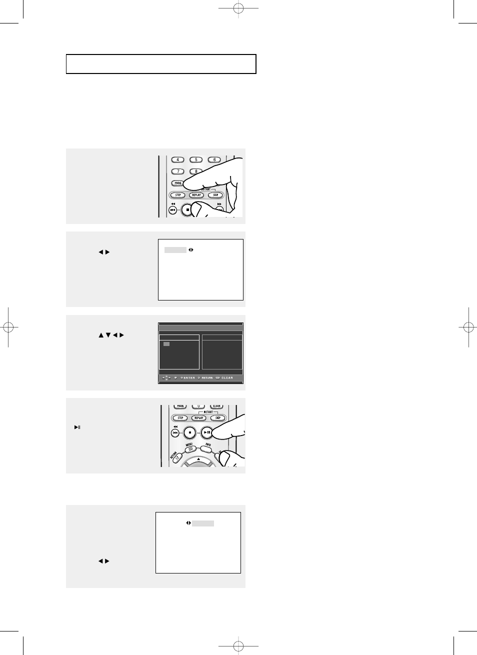 Program play & random play | Samsung DVD-P355 User Manual | Page 26 / 246