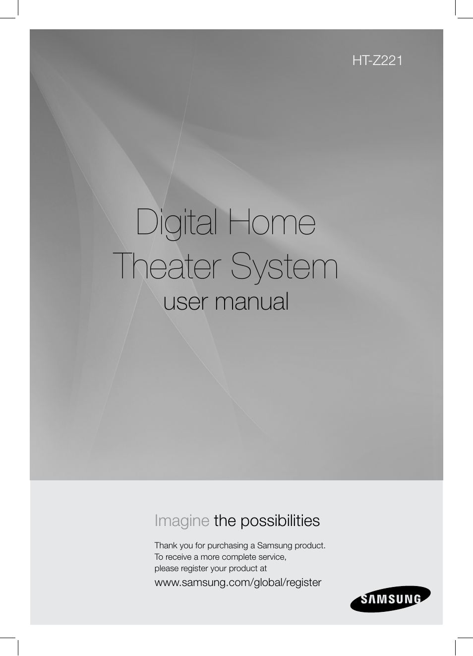 Samsung HT-Z221 User Manual | 64 pages