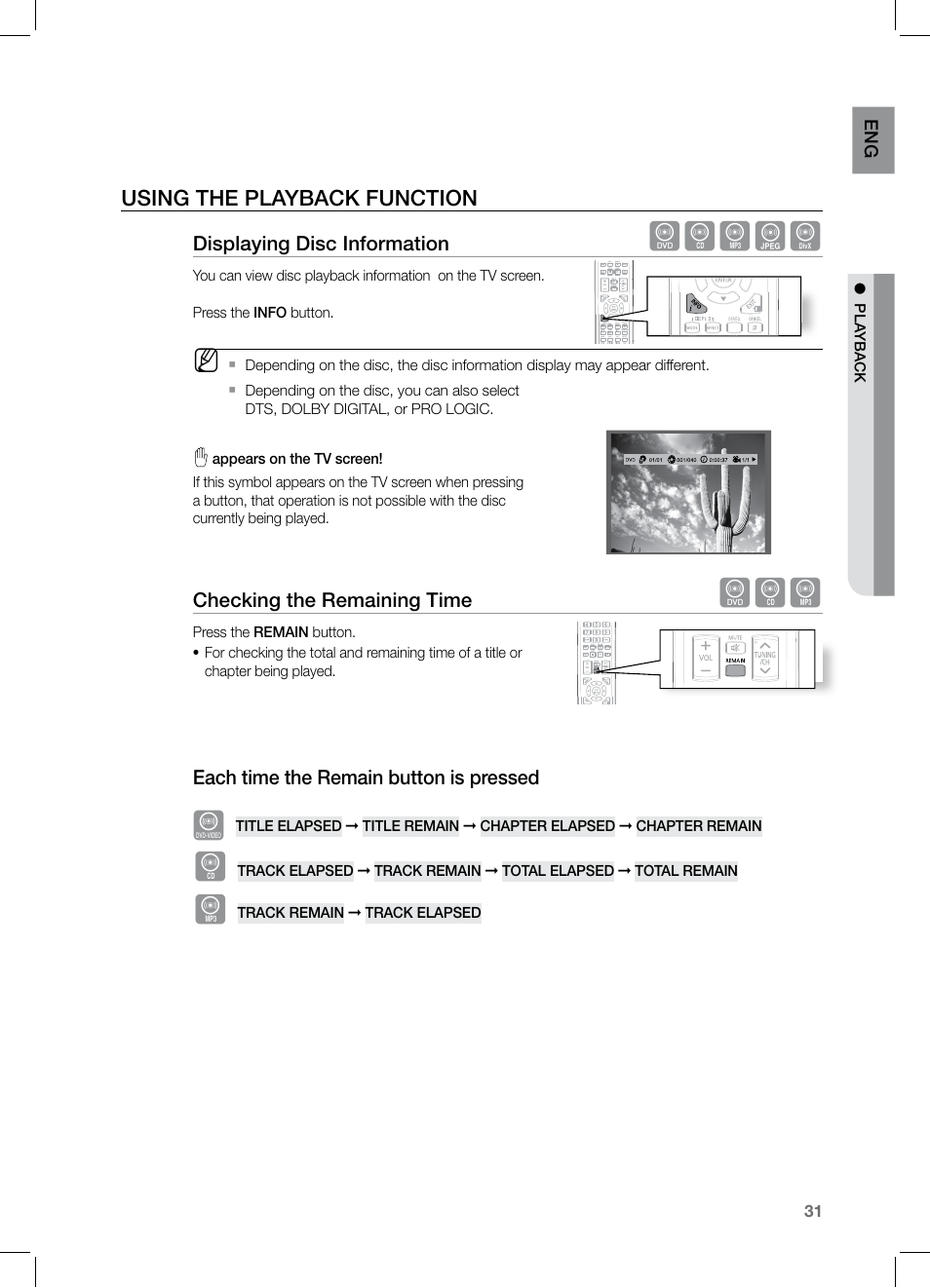 Dbagd | Samsung HT-Z221 User Manual | Page 31 / 64