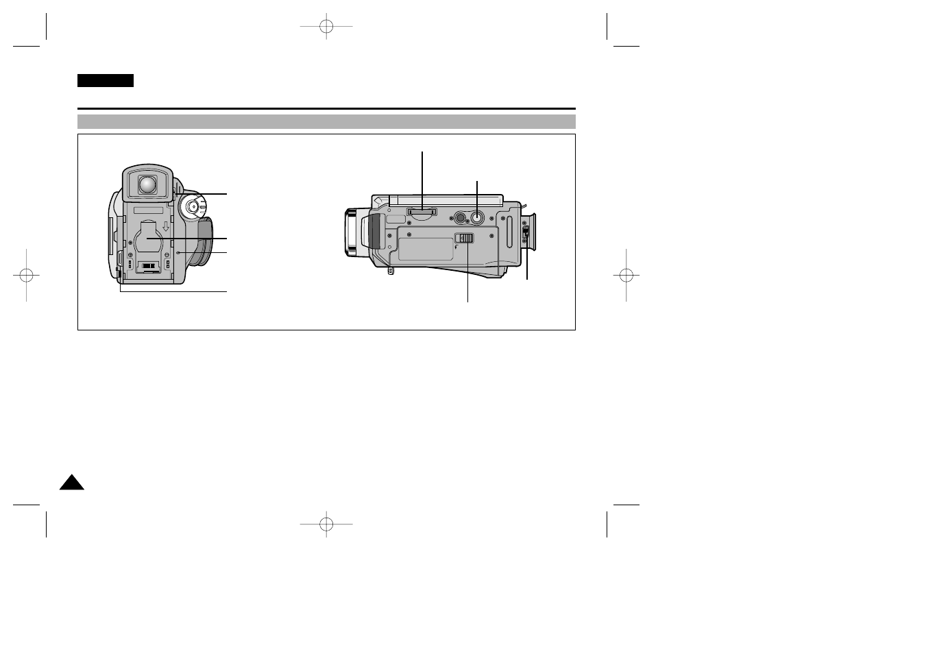 Getting to know your camcorder | Samsung VP-D26  EN User Manual | Page 16 / 107