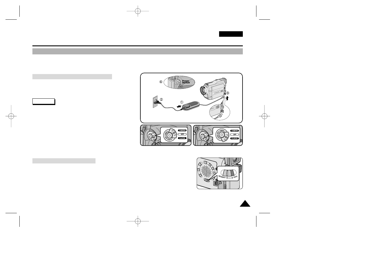 Preparation | Samsung VP-D26  EN User Manual | Page 23 / 107