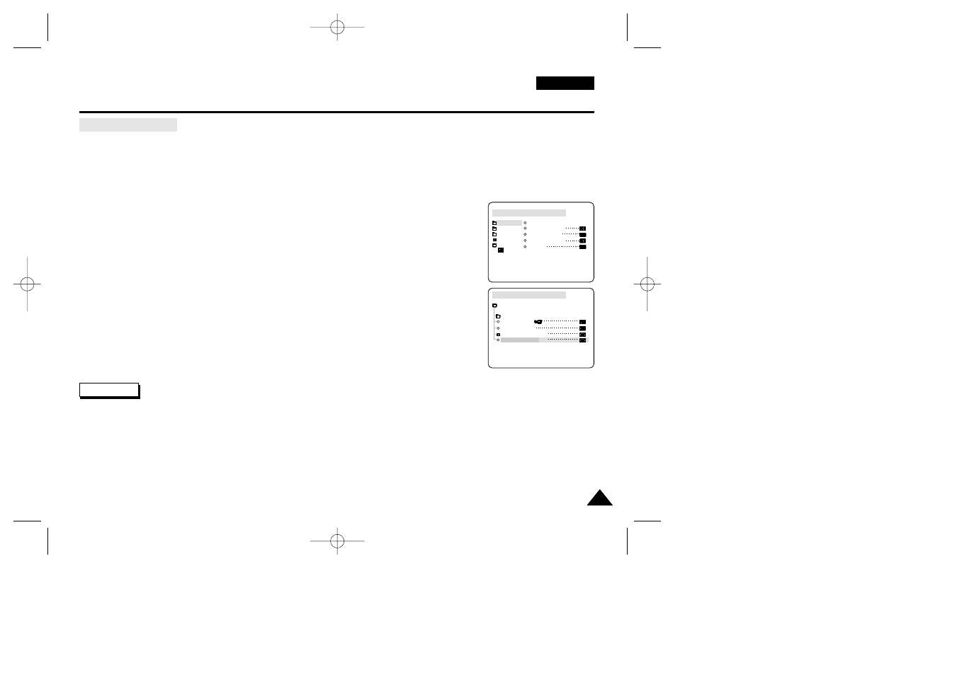 Advanced recording | Samsung VP-D26  EN User Manual | Page 41 / 107