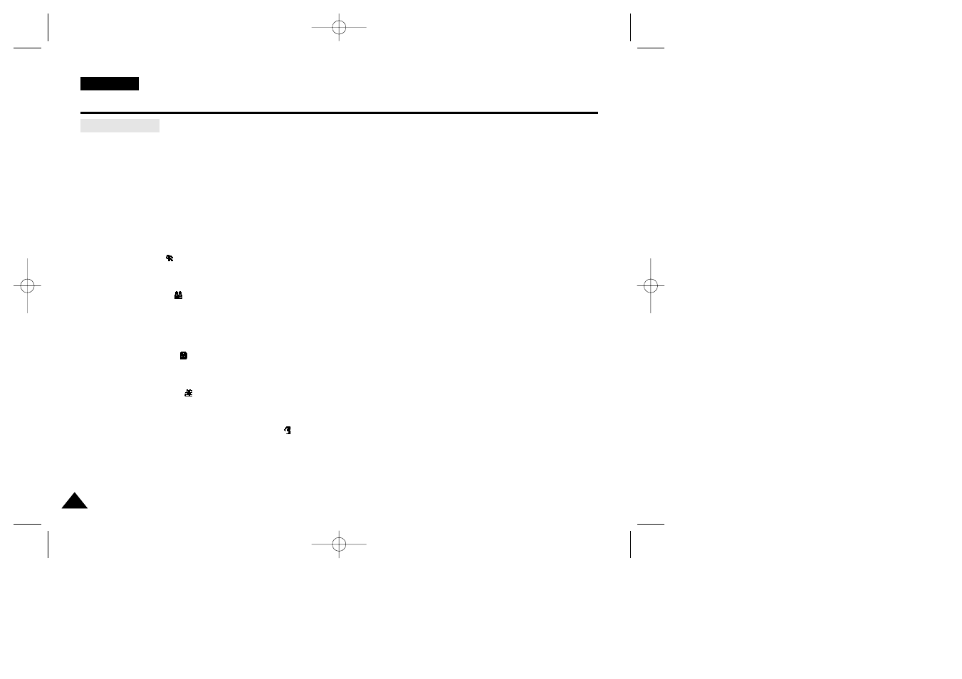 Advanced recording | Samsung VP-D26  EN User Manual | Page 42 / 107