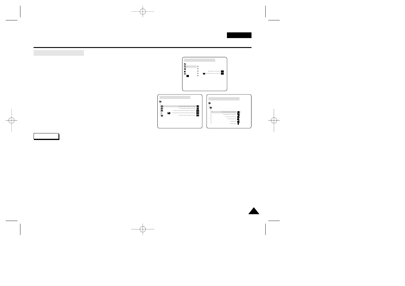 Advanced recording | Samsung VP-D26  EN User Manual | Page 43 / 107