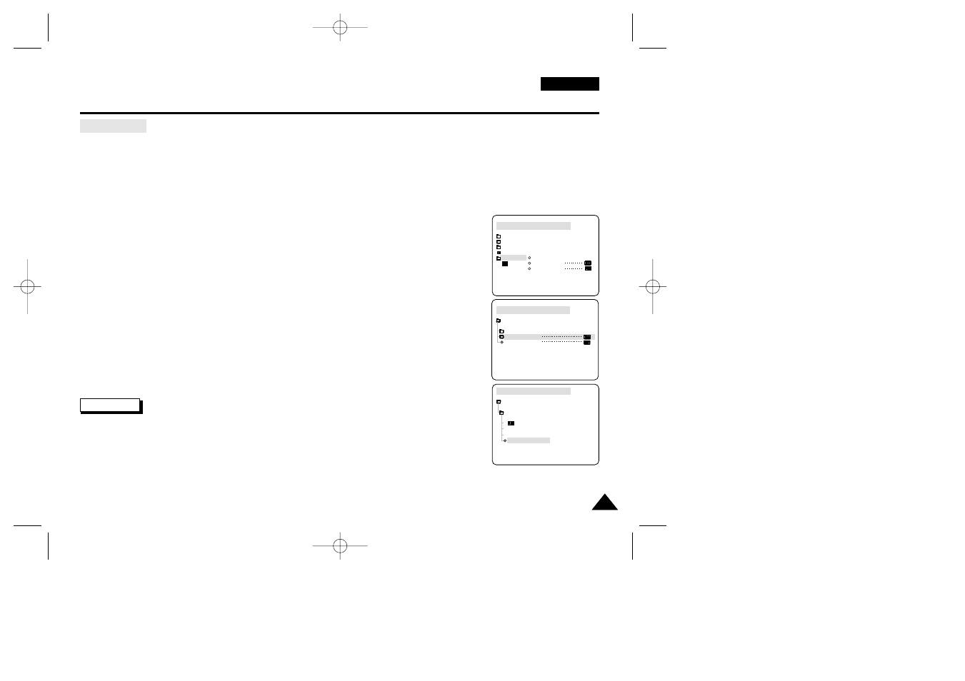 Advanced recording | Samsung VP-D26  EN User Manual | Page 53 / 107