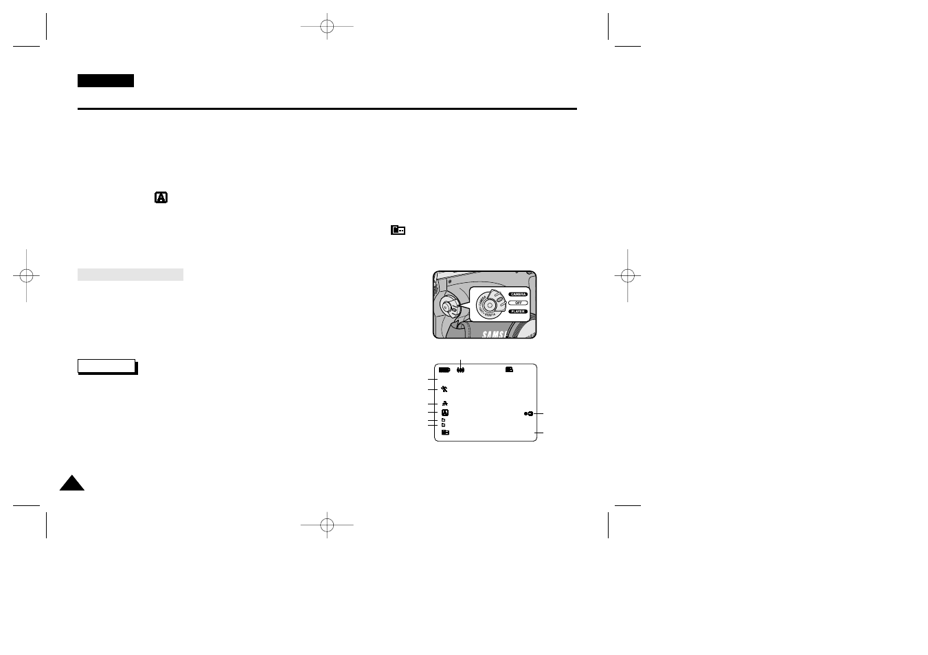 Advanced recording | Samsung VP-D26  EN User Manual | Page 56 / 107