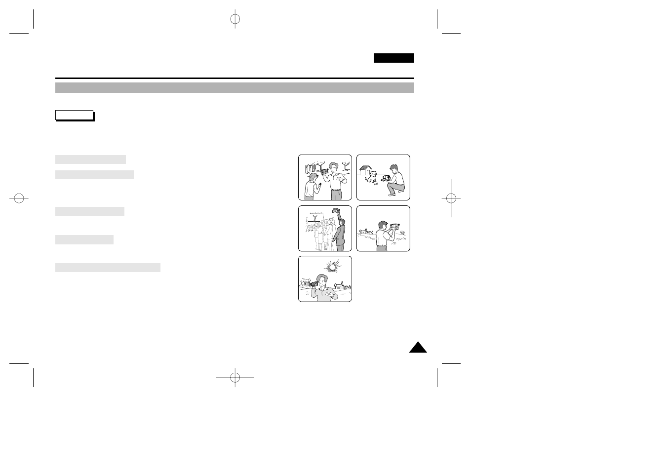 Advanced recording | Samsung VP-D26  EN User Manual | Page 69 / 107