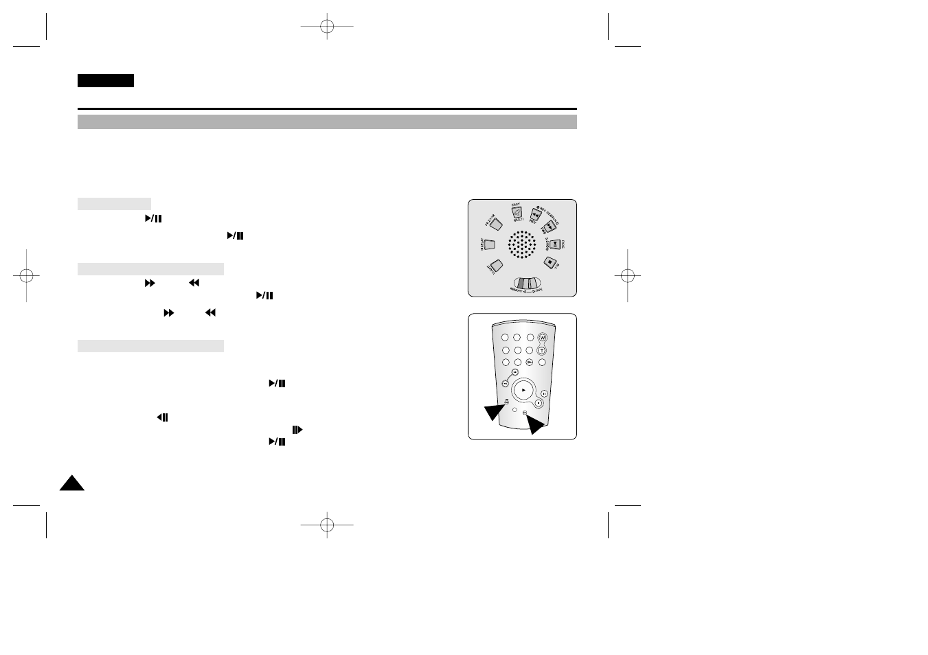 Playback | Samsung VP-D26  EN User Manual | Page 72 / 107